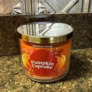 Bath & Body Works Pumpkin Cupcake Candle